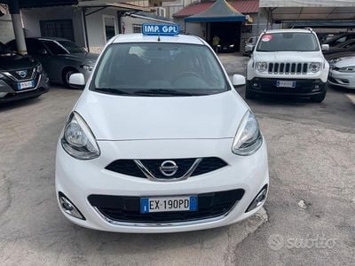 Usata Nissan Micra Acenta 80 CV (58 kW) 2014 Bianco Utilitaria