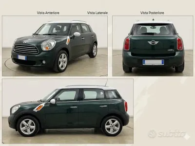Usata Mini Cooper D Countryman 122 CV (89 kW) 2012 Verde SUV