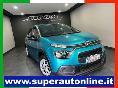 Usata Citroën C3 Feel 102 CV (75 kW) 2021 Azzurro Berlina