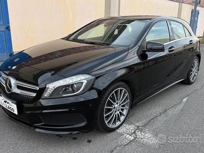 Usata Mercedes A180 Premium 109 CV (80 kW) 2015 Nero Berlina