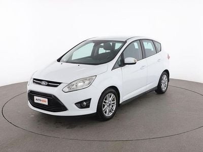 Usata Ford C-MAX Titanium 115 CV (84 kW) 2015 Bianco Monovolume