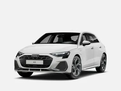 Nuova Audi A3 Sportback e-tron S-Line 204 CV (150 kW) 2026 Bianco arkona Utilitaria