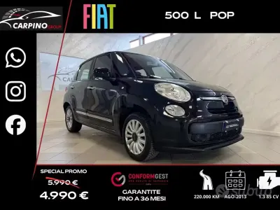 Usata Fiat 500L Pop 85 CV (62 kW) 2013 Nero Monovolume
