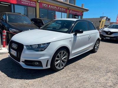 Usata Audi A1 S-Line 86 CV (63 kW) 2013 Bianco Berlina