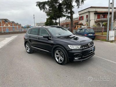 Usata VW Tiguan Sportline 131 CV (96 kW) 2019 Nero SUV