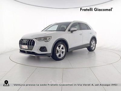 Usata Audi Q3 Advanced 150 CV (110 kW) 2024 Bianco ghiacciaio metallizzato SUV