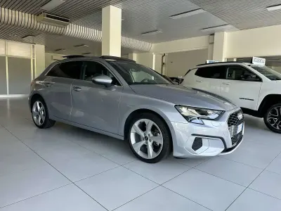 Usata Audi A3 Advanced 150 CV (110 kW) 2021 Argento floret Berlina