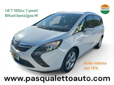 Usata Opel Zafira Tourer 150 CV (110 kW) 2012 Bianco Monovolume