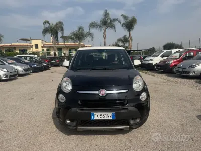 Begagnad Fiat 500L Trekking 95 HK (69 kW) 2017 Svart Minibuss