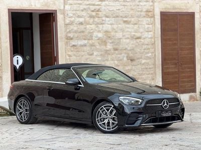 Usata Mercedes E220 Premium Plus 194 CV (142 kW) 2021 Nero Cabrio