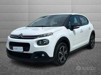 Usata Citroën C3 PureTech 83 CV (61 kW) 2019 Bianco Utilitaria