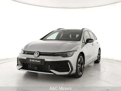 Nuova VW Golf VIII R-line 150 CV (110 kW) 2026 Argento Station wagon