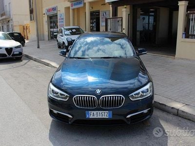 Usata BMW 116 108 CV (79 kW) 2015 Verde Utilitaria