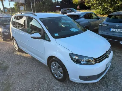Usata VW Touran Comfortline 105 CV (77 kW) 2011 Bianco Monovolume