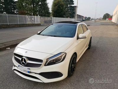 Usata Mercedes A180 Premium 109 CV (80 kW) 2017 Bianco Berlina