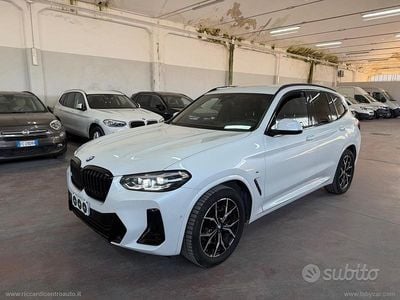 Usata BMW X3 M Sport 190 CV (139 kW) 2022 Bianco SUV