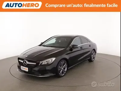 Usata Mercedes CLA180 122 CV (89 kW) 2016 Nero Coupé