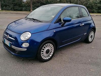 Usata Fiat 500 69 CV (50 kW) 2009 Blu Cabrio
