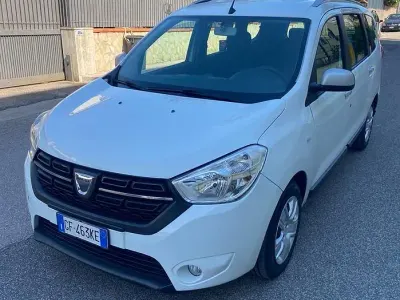 Usata Dacia Lodgy 116 CV (85 kW) 2021 Bianco Monovolume