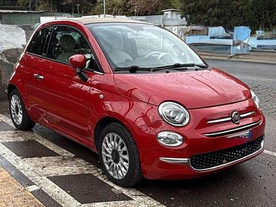 Usata Fiat 500C Lounge 69 CV (50 kW) 2017 Rosso Cabrio