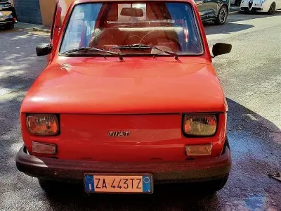 Usata Fiat 126 24 CV (17 kW) 1980 Rosso Utilitaria