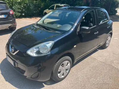 Usata Nissan Micra Acenta 80 CV (58 kW) 2014 Nero Utilitaria