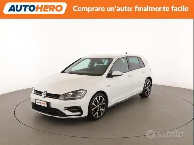 Usata VW Golf VII Sport 116 CV (85 kW) 2019 Bianco Berlina