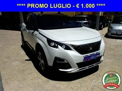 Usata Peugeot 3008 GT-line 131 CV (96 kW) 2019 Bianco SUV