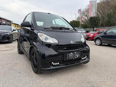 Usata Smart ForTwo Cabrio Brabus Xclusive 102 CV (75 kW) 2011 Nero Cabrio