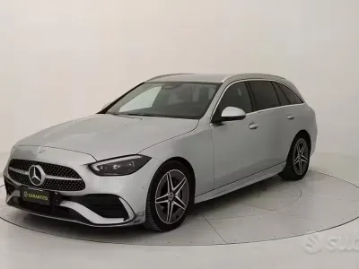 Usata Mercedes C220 Premium 200 CV (147 kW) 2022 Grigio Station wagon