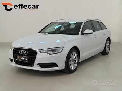 Usata Audi A6 Business Plus 177 CV (130 kW) 2014 Bianco Station wagon