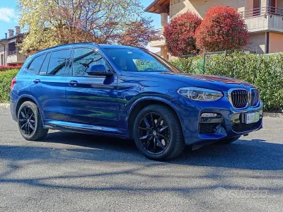 Usata BMW X3 M Sport 265 CV (194 kW) 2019 Blu SUV