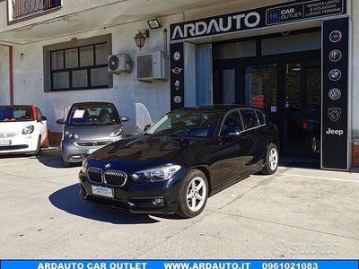 Usata BMW 116 Advantage 116 CV (85 kW) 2015 Nero Utilitaria