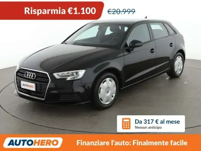 Usata Audi A3 150 CV (110 kW) 2019 Nero Berlina