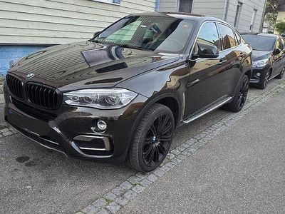 Begagnad BMW X6 Efficient Dynamics 258 HK (189 kW) 2015 Brun SUV