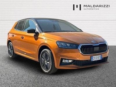 Gebraucht Skoda Fabia Selection 95 PS (69 kW) 2024 Orange Kleinwagen