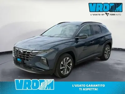 Usata Hyundai Tucson N Line 136 CV (100 kW) 2023 Blu SUV