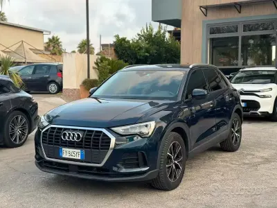 Usata Audi Q3 Advanced 150 CV (110 kW) 2019 Bluazzurro SUV