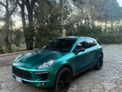 Usata Porsche Macan S 250 CV (183 kW) 2014 Verde SUV