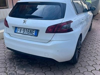 Usata Peugeot 308 131 CV (96 kW) 2019 Bianco Berlina