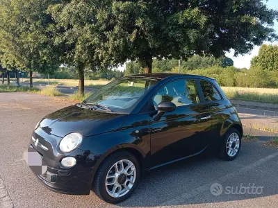 Usata Fiat 500 Lounge 69 CV (50 kW) 2010 Nero Berlina