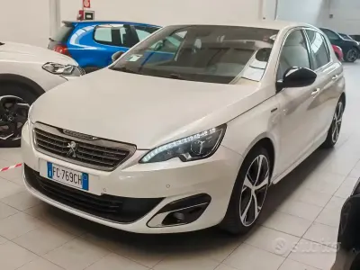 Usata Peugeot 308 GT-line 150 CV (110 kW) 2016 Bianco Berlina