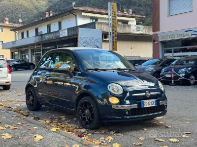 Usata Fiat 500C 69 CV (50 kW) 2013 Blu Cabrio