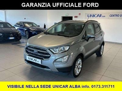 Usata Ford Ecosport Titanium 125 CV (91 kW) 2022 Solar silver SUV