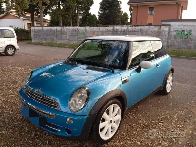 Usado Mini Cooper 116 HP (85 kW) 2005 Azul Citadino