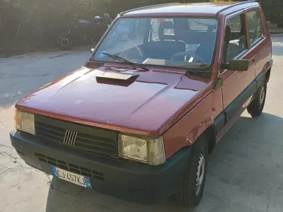 Usata Fiat Panda Young 54 CV (39 kW) 2003 Rosso Utilitaria