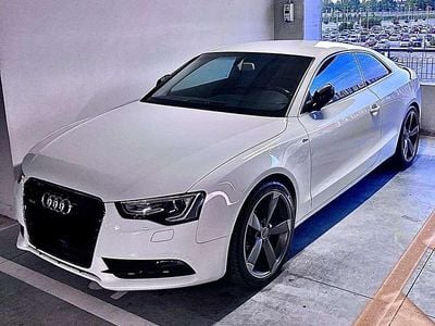 Usata Audi A5 Ambiente 177 CV (130 kW) 2012 Bianco Coupé