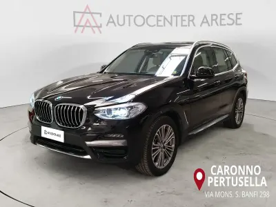 Usata BMW X3 Luxury Line 184 CV (135 kW) 2021 Nero SUV