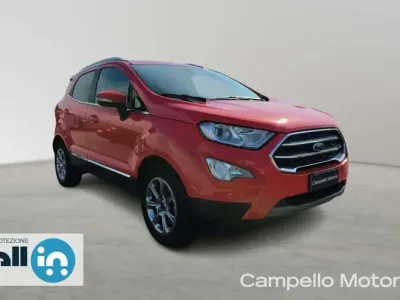 Usata Ford Ecosport Titanium 99 CV (72 kW) 2019 Rosso SUV