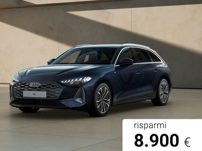Nuova Audi A5 Advanced 299 CV (219 kW) 2025 Blu firmamento metallizzato Station wagon